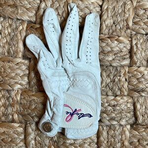 Wilson Ladies Left Golf Glove (Right Handed Golfer), White